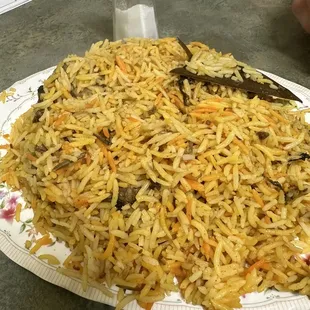 Goat biryani