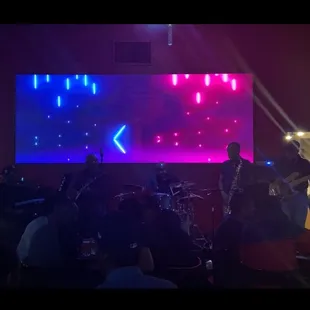 Photo taken during the first night of Roots Jazz Band at Shalla Restaurant