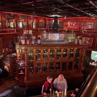 two men at the bar