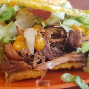 Nice amount of roast pork