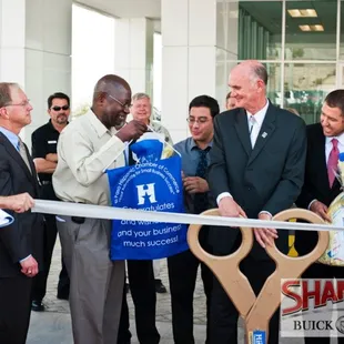 Our ribbon cutting to our newly renovated home. Come see what's different!