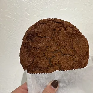 Gingersnap cookie