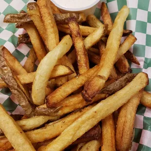 House Cut Fries!! Yummy!!!