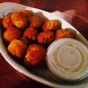 Delicious Fried Mushrooms.