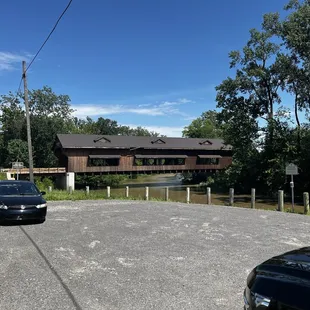 outside