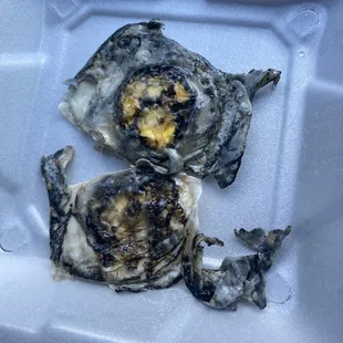 Over hard eggs, supposedly.