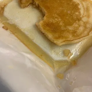 The greasiest, skinniest pancakes I&apos;ve ever had.