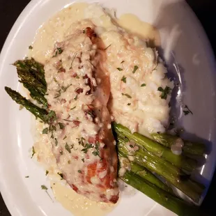 Salmon dinner