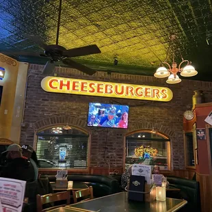 the interior of a restaurant