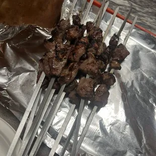 Lamb tikka kabob