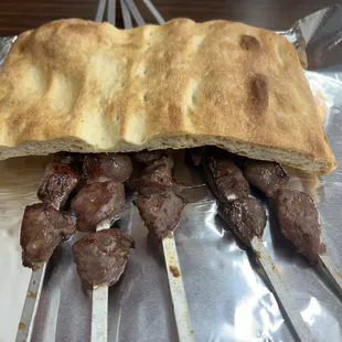 Lamb kebab!