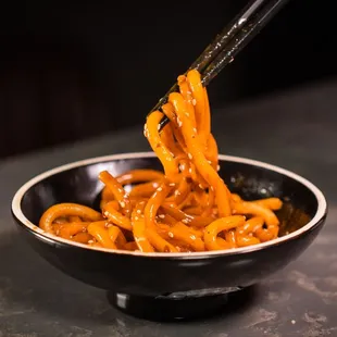 Spicy udon.