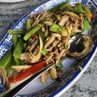 Sauted Duck w. Ginger