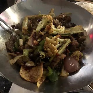 Lamb Dry Pot