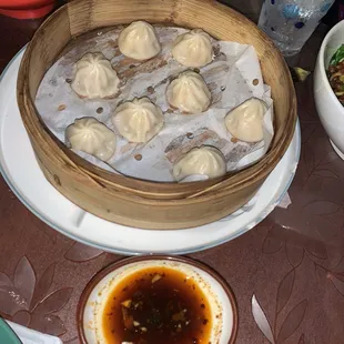 Steamed Bun Stuffed with Juicy Pork