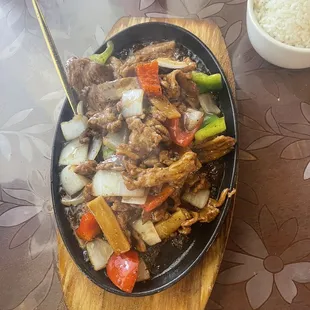 Sizzling Hot Plate Beef