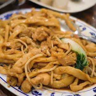 Chicken Chow Mein with Handmade Noodles