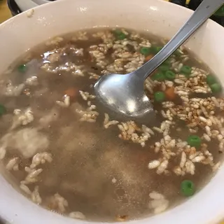 Sizzling Rice Soup