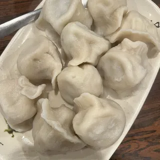 10 Piece Boiled Pork Dumplings with Leeks