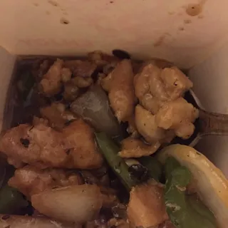 Chicken with Black Bean Sauce