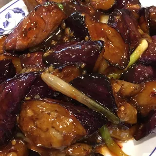 Catering Eggplant with Szechuan Sauce Lunch Special