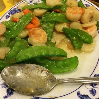 Shrimp and Snow Peas