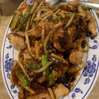 Rock Cod with Hunan Sauce
