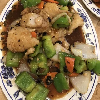 Fish with Black Bean Sauce