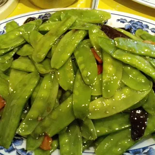 Black Fungus with Snow Peas