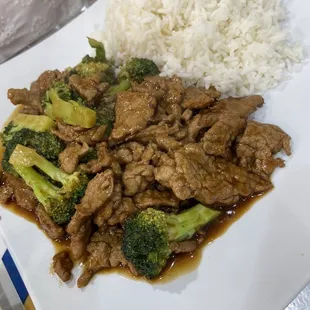 Beef and broccoli