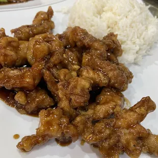 Orange chicken