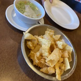 Complimentary Wonton Soup