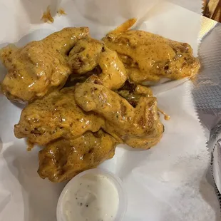 Habanero Ranch Wings (1/2 dozen)
