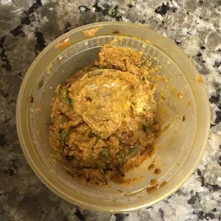 Plastic found inside mutter paneer