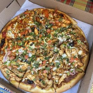 Half and half large- chicken tikka masala and chicken curry