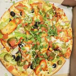 Tandoori Chicken Pizza