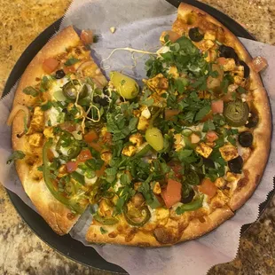 Chilly Paneer Pizza
