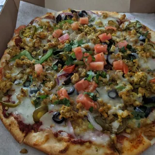 Chicken Keema Pizza