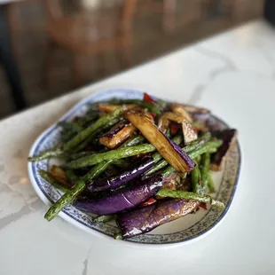 78. Green Beans Braised Eggplant