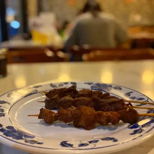 92. Lamb Skewers