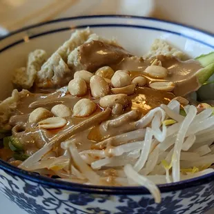 Liang pi noodles with sesame