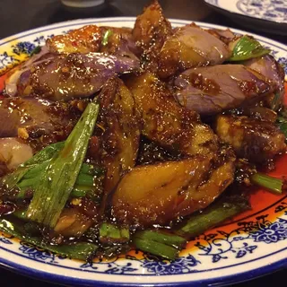 74. Eggplant with Garlic Sauce