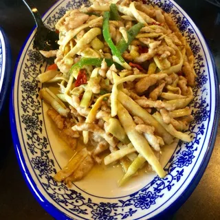 53. Shredded Pork with Bamboo Shoot