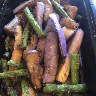 78. Green Beans Braised Eggplant