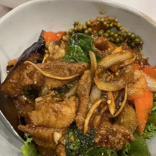 Wild Ginger and Peppercorn Catfish