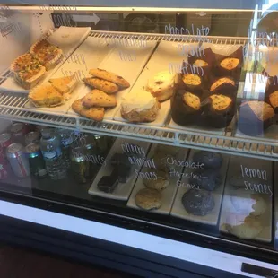 a variety of pastries