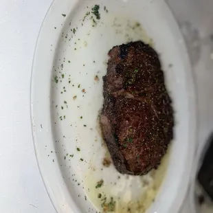 Prime Ribeye - 6/10 - i ordered it medium and it was definitely rare/almost raw in some parts