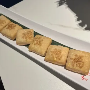 Tofu with roe