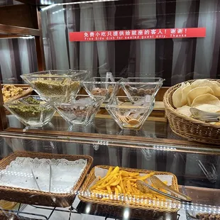 Snack self serve area