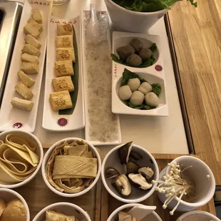 sushi and sashimi, food